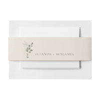 Minimalistisch Rustic Gold Greenery Custom Wedding