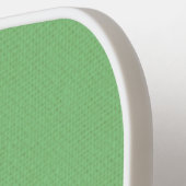 Minimalistisch Sage Groene Textuur Modern Monogram Pickleball Paddle (Links Detail)