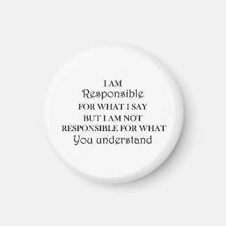 minimalistisch Sarcastisch, Grappig, Attitude ,quo Magneet