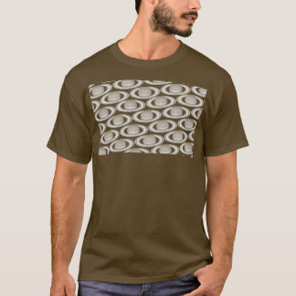 Minimalistisch Saturnus Glitch Patroon aka Invasio T-shirt