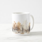 Minimalistisch Schilderbos Koffiemok (Voorkant rechts)