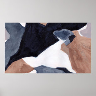 Minimalistisch schilderen. Moderne kunst. Beautifu Poster