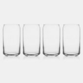 Minimalistisch schrift | blikvorm glas (Achterkant)