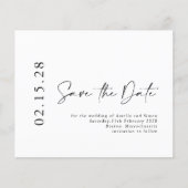 Minimalistisch script budgetbeheer opslaan Datum (Voorkant)