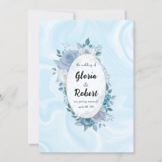 Minimalistisch script Casual bruiloft uitnodiging