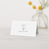 Minimalistisch Script Hand geschreven Typografie B (Achterkant)