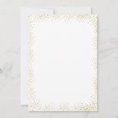 Minimalistisch script Traditionele bruiloft uitnod Kaart (Achterkant)