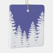 Minimalistisch silhouet keramisch ornament (Rechts)