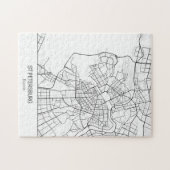 Minimalistisch Sint-Petersburg Legpuzzel (Horizontaal)