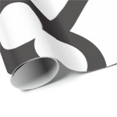 Minimalistisch sleutelsilhouet cadeaupapier (Rol Hoek)