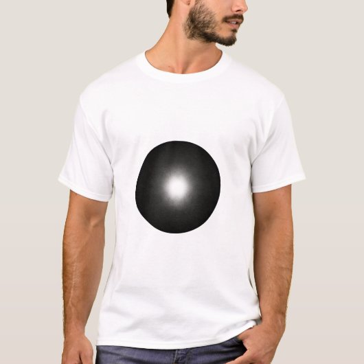 "Minimalistisch Sphere T-shirt ontwerp" (Voorkant)
