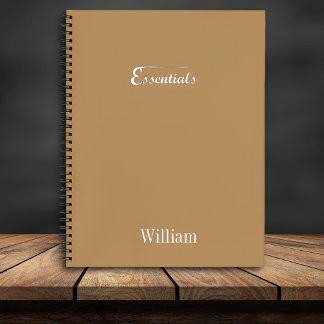 Minimalistisch spiraalnotitieboek – “Essentials” Notitieboek