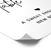 Minimalistisch teken van Donut Bar | Teken van de Poster (Hoek)