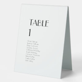 Minimalistisch Tententeken voor moderne kunsten