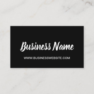 Minimalistisch trendprofessioneel visitekaartje