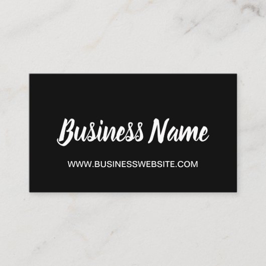 Minimalistisch trendprofessioneel visitekaartje (Voorkant)