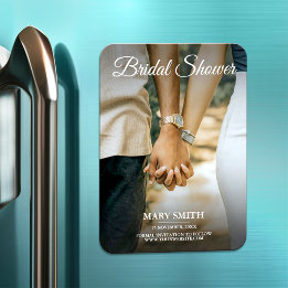 Minimalistisch Trendy Vervang de Foto Vrijgezellen Magneet