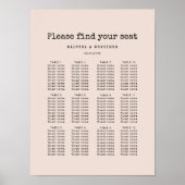  minimalistisch typemachineschema poster (Voorkant)