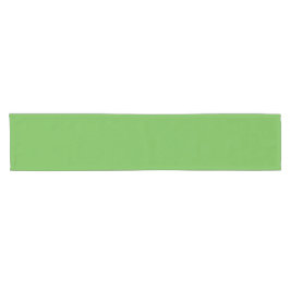 Minimalistisch Uni-kleurige Spring Green Korte Tafelloper
