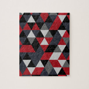 Minimalistisch veelhoekpatroon (Prism) Legpuzzel