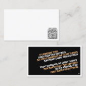 minimalistisch Visitekaartje (Voorkant / Achterkant)