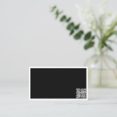 minimalistisch Visitekaartje (Staand voorkant)