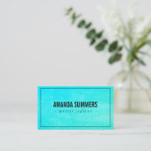 Minimalistisch Visitekaartje (Staand voorkant)