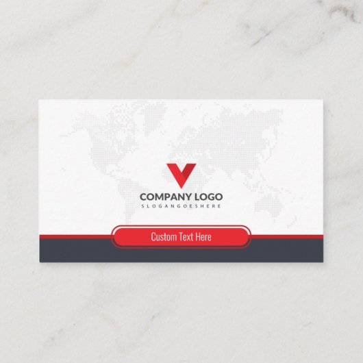 Minimalistisch Visitekaartje ontwerp | Elegant & A (Achterkant)