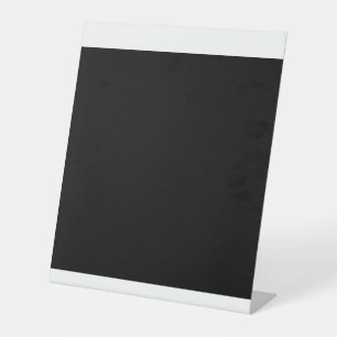 Minimalistisch voetstuk bord luxe evenementen disp reclamebord met voetstuk