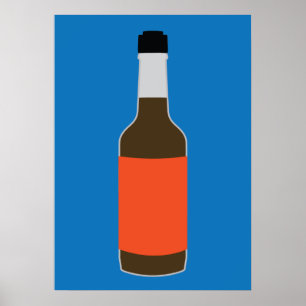 Minimalistisch voor lea en perrins poster