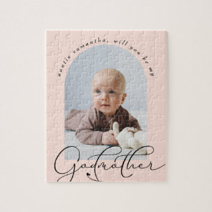 Minimalistisch voorstel voor godmoeder Foto Jigzaa Legpuzzel