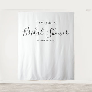 Minimalistisch Vrijgezellenfeest achtergrond Wandkleed