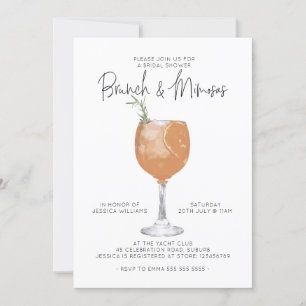 Minimalistisch Vrijgezellenfeest van Brunch en Mim Kaart