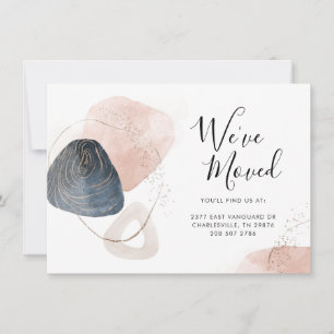 Minimalistisch We hebben het Adres Bewegend Aankon