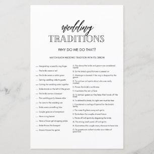 Minimalistisch weddenschap Traditions douchespel