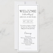 Minimalistisch weddenschapsprogramma (Voorkant)