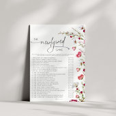 Minimalistisch Wildflower Pas getrouwd Vrijgezelle