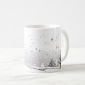 Minimalistisch winterseizoen in uw Mok (Voorkant rechts)