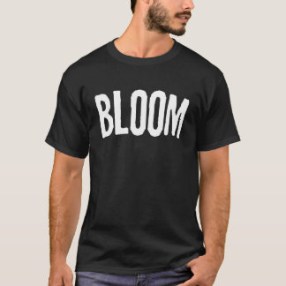 Minimalistisch woord voor BLOOM-slijtage T-shirt