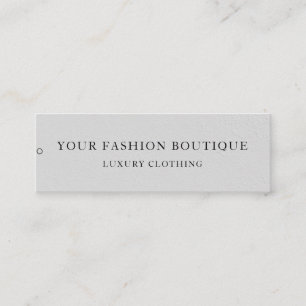 Minimalistisch Zakelijk Logo Kleding Label Hang Ta