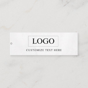 Minimalistisch Zakelijk Logo Kleding Label Hang Ta