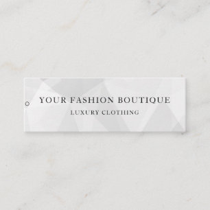 Minimalistisch Zakelijk Logo Kleding Label Hang Ta