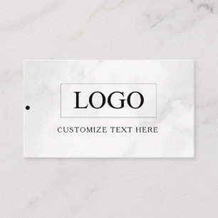 Minimalistisch Zakelijk Logo Kleding Label Hang Ta