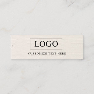 Minimalistisch Zakelijk Logo Kleding Label Hang Ta