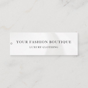 Minimalistisch Zakelijk Logo Kleding Label Hang Ta