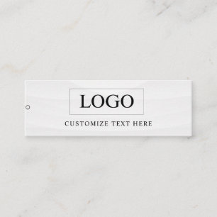 Minimalistisch Zakelijk Logo Kleding Label Hang Ta