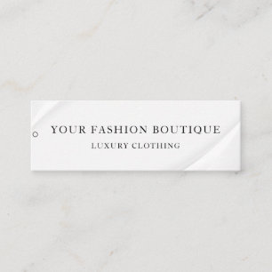 Minimalistisch Zakelijk Logo Kleding Label Hang Ta