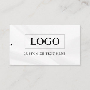 Minimalistisch Zakelijk Logo Kleding Label Hang Ta