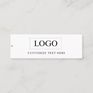 Minimalistisch Zakelijk Logo Kleding Label Hang Ta