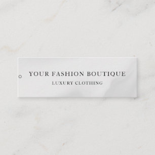 Minimalistisch Zakelijk Logo Kleding Label Hang Ta
